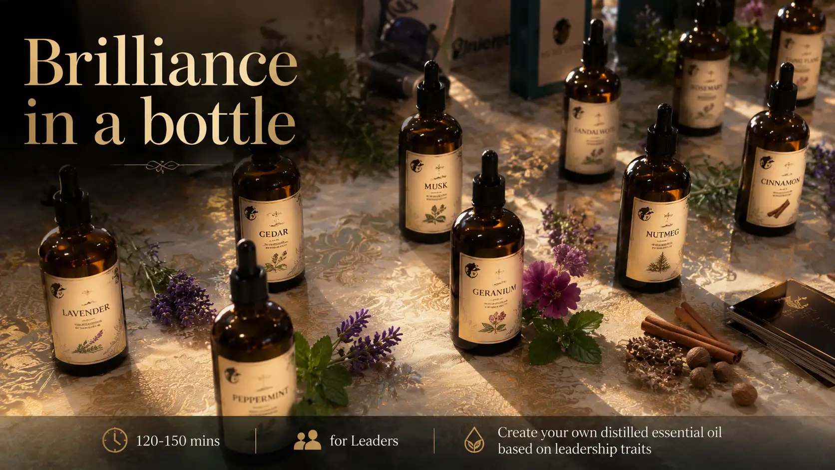 Brilliance in a Bottle — team building activity